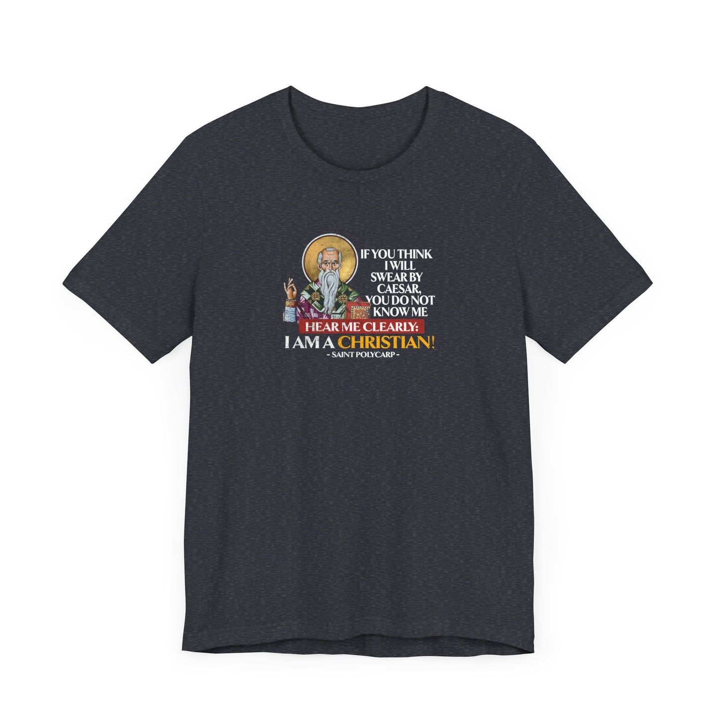 "I Am A Christian" Unisex Jersey Short Sleeve Tee