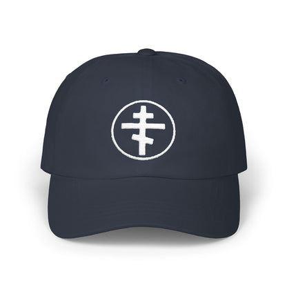 Classic Dad Cap w/Embroidered Orthodox Cross