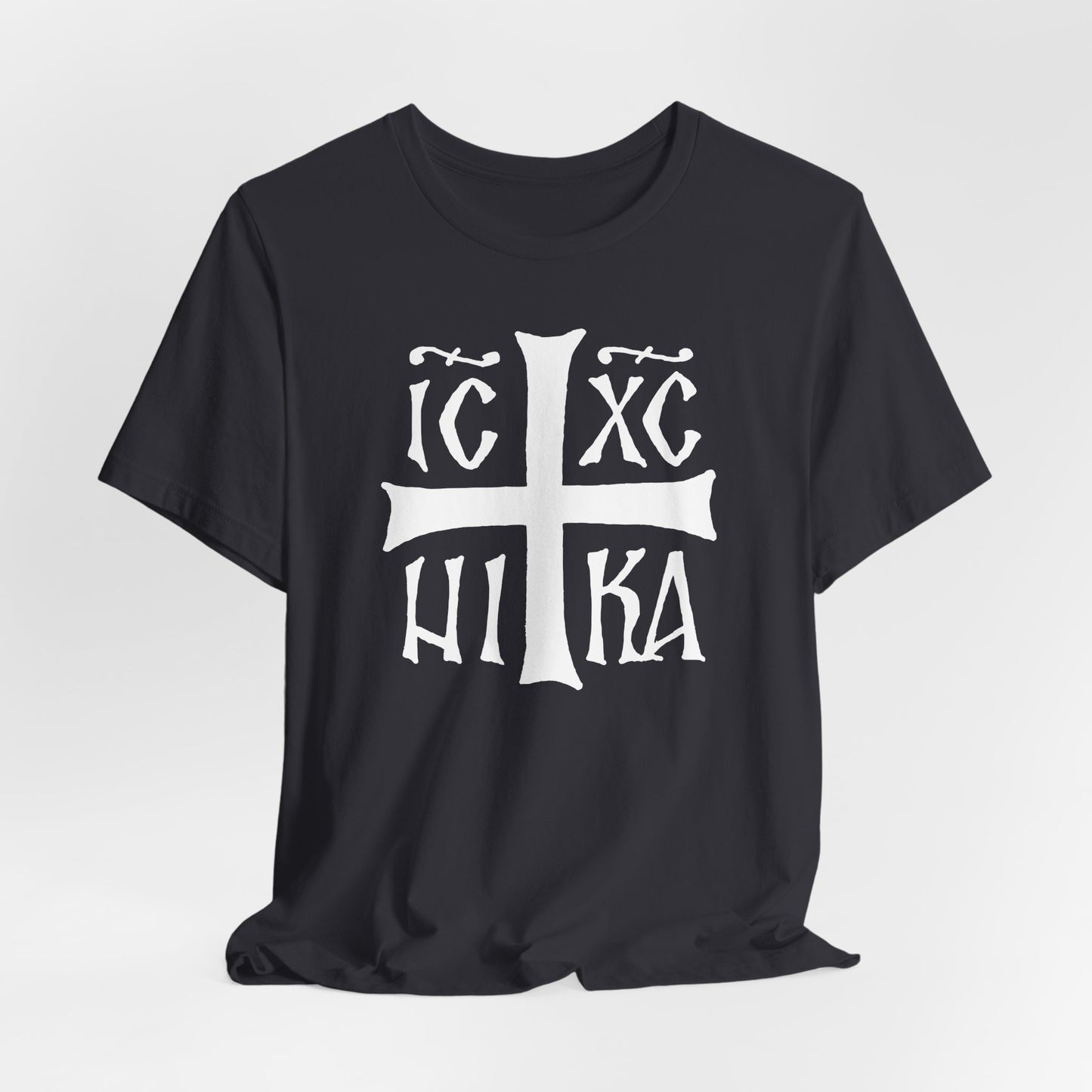 Orthodox Cross "Jesus Christ Conquers" T-Shirt