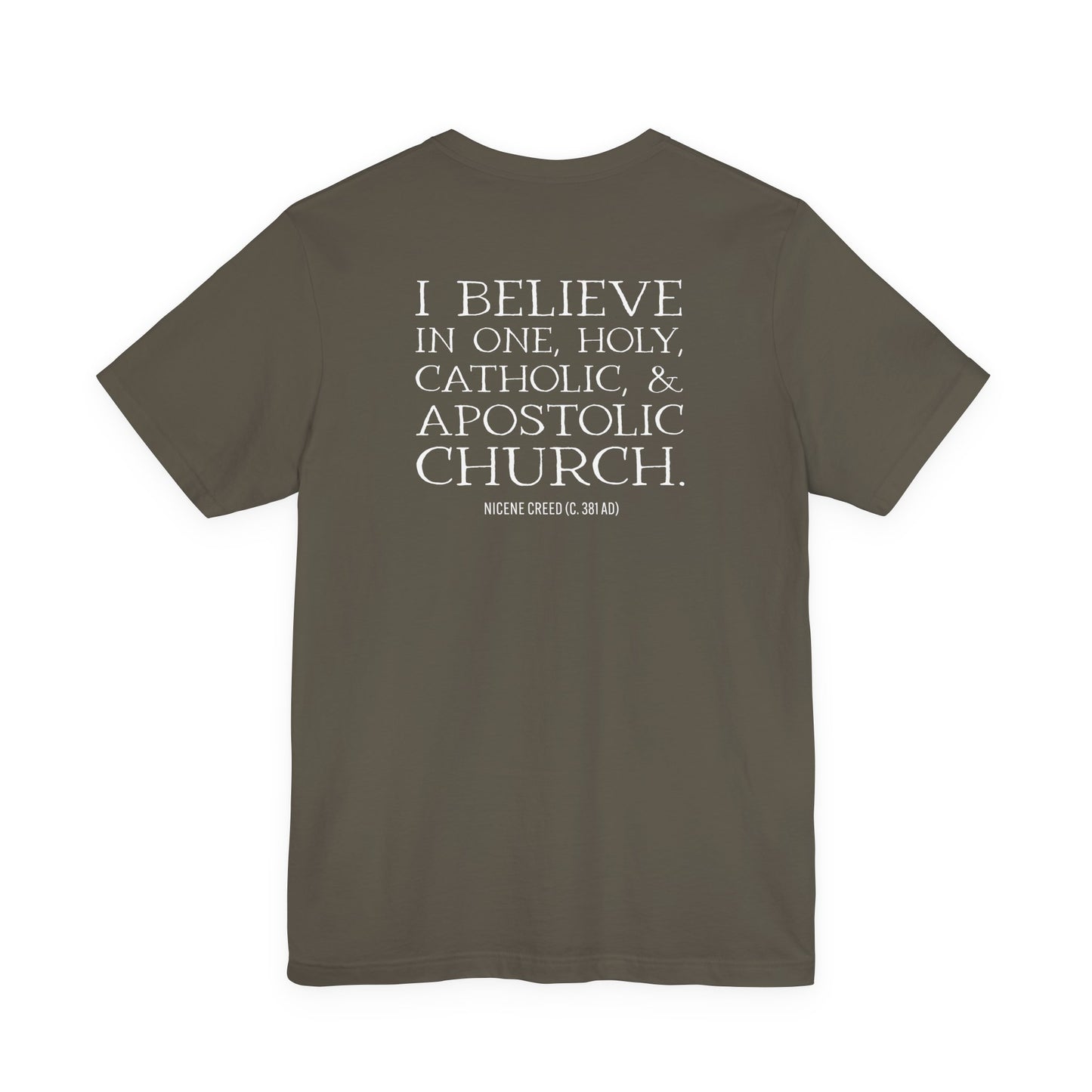 Orthodoxy Est 33 AD Nicene Creed T-Shirt