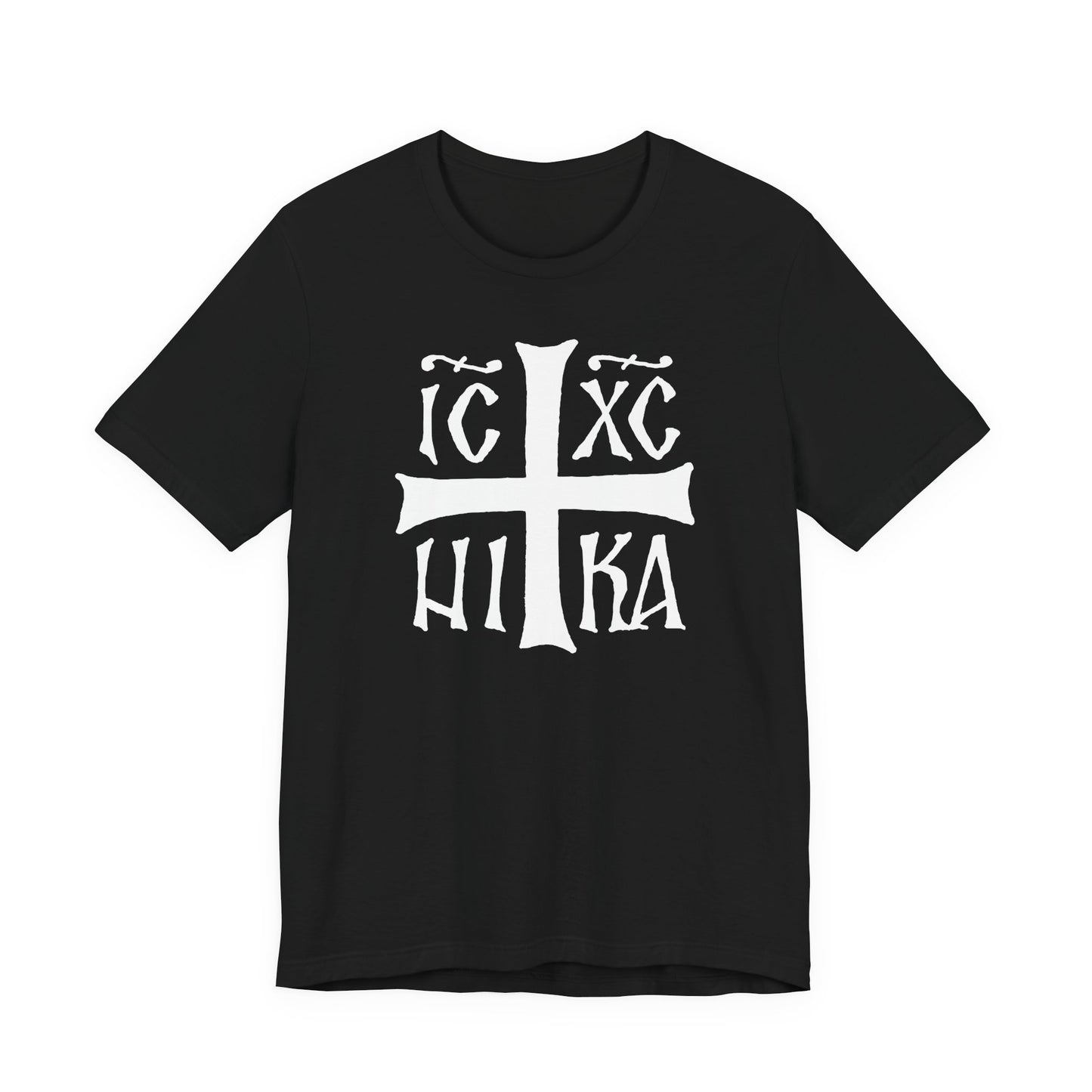 Orthodox Cross "Jesus Christ Conquers" T-Shirt