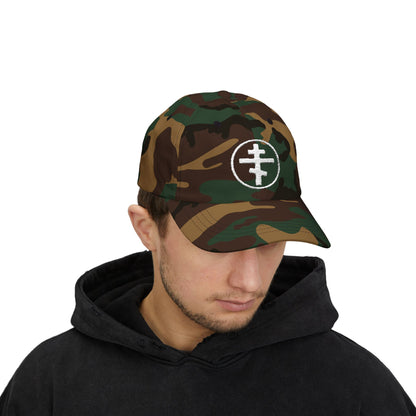 Classic Dad Cap w/Embroidered Orthodox Cross