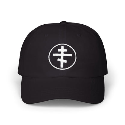 Classic Dad Cap w/Embroidered Orthodox Cross