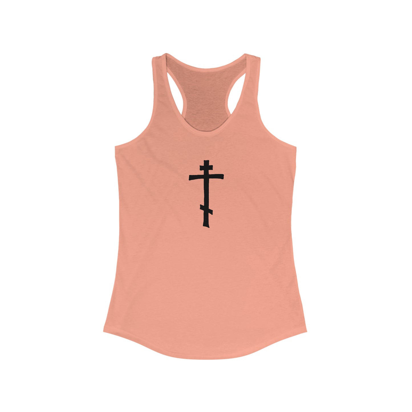 Women's Three-Bar Cross Racerback Tank