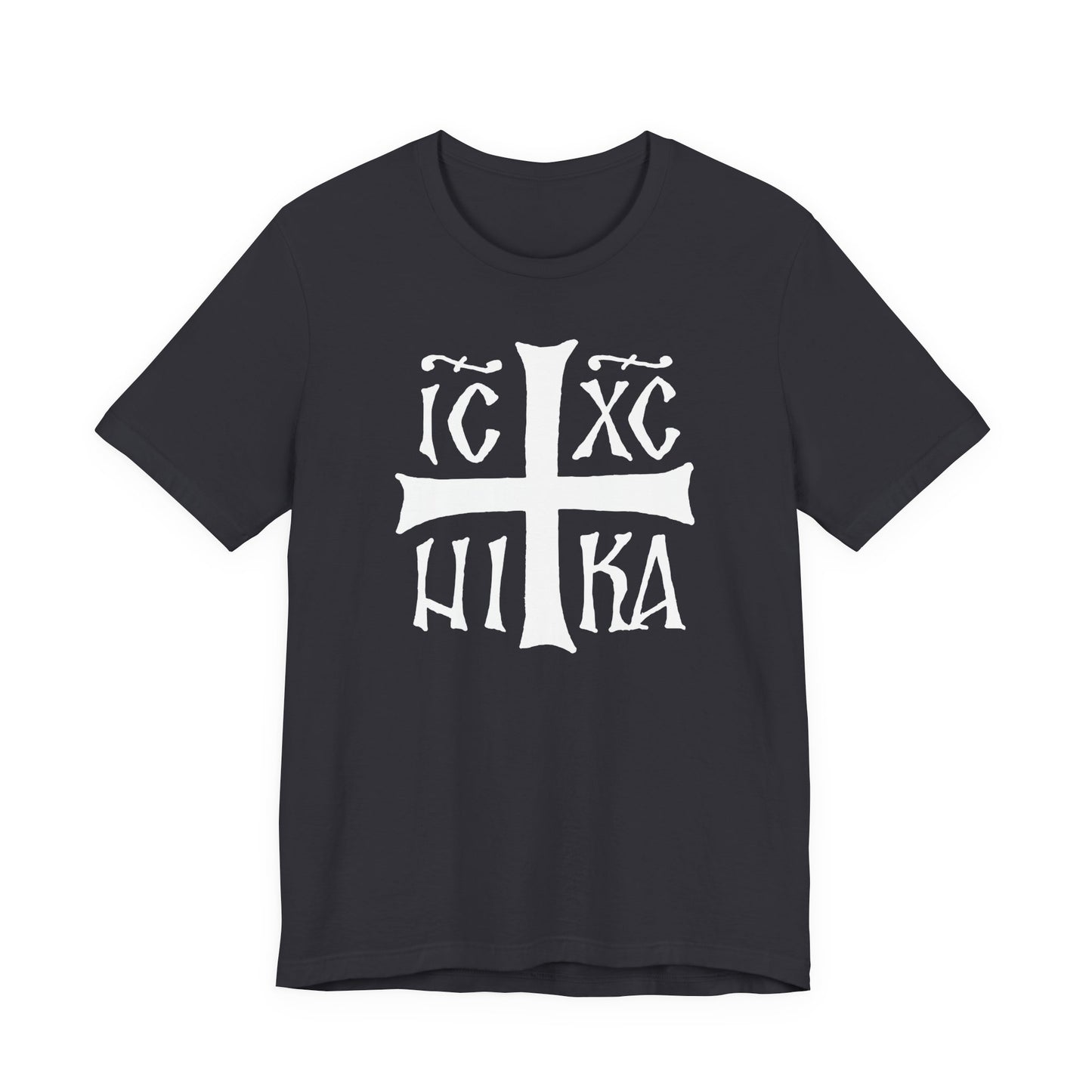 Orthodox Cross "Jesus Christ Conquers" T-Shirt